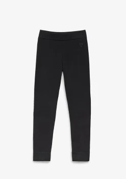 Cheap Leggings Algodón Negro Pantalones Y Leggins