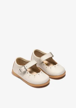 Best Sale Merceditas De Bebé Hebilla Beige Bailarinas|Zapatos De Ceremonia