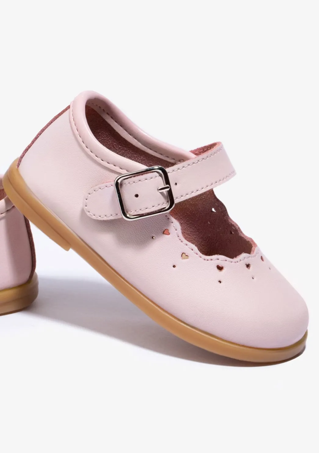Cheap Merceditas De Bebé Hebilla Rosa Bailarinas|Zapatos De Ceremonia