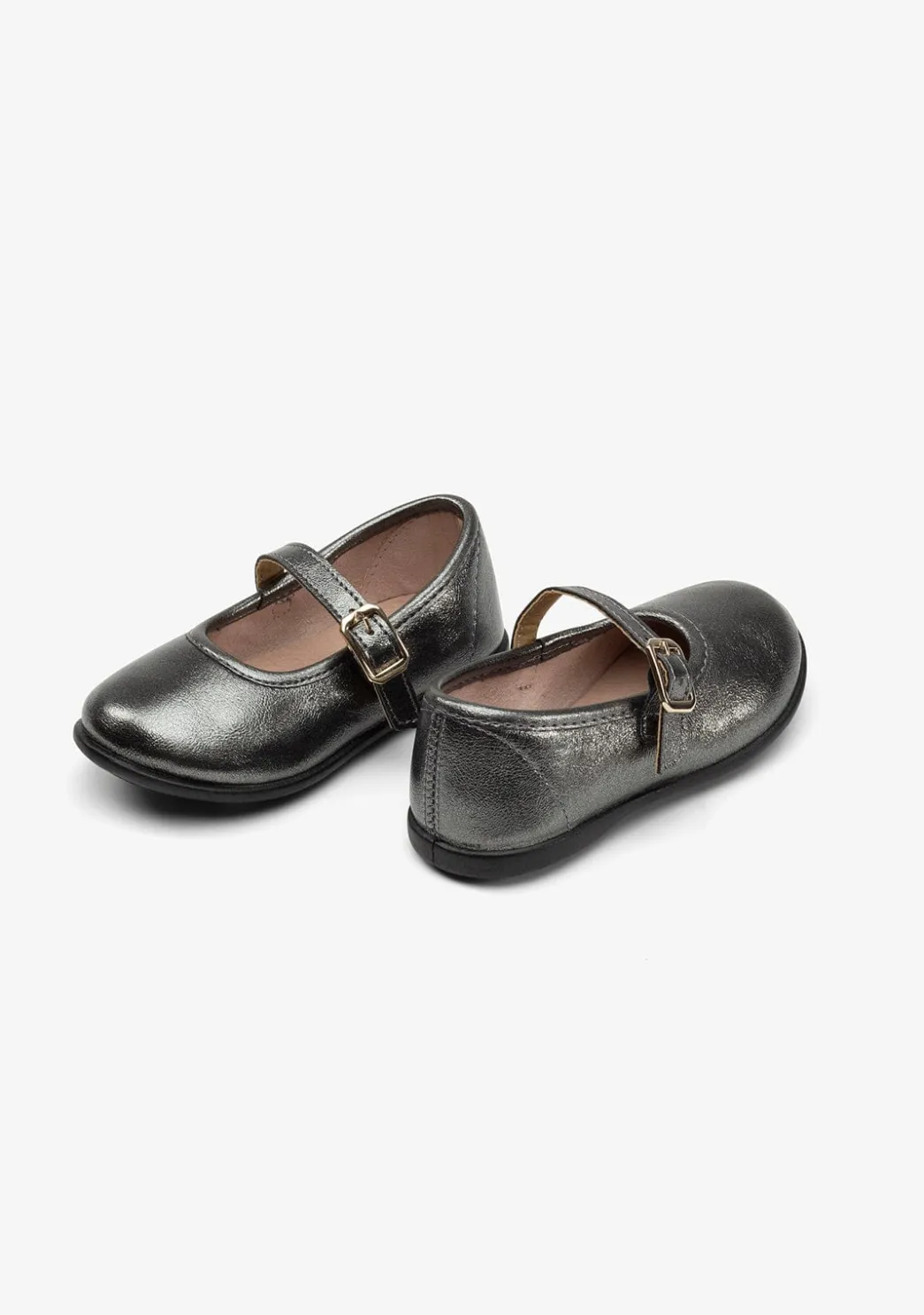 Shop Merceditas De Bebé Metalizado Bronce Bailarinas|Bailarinas