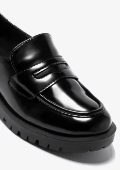 Shop Mocasines De Niña Negro B&W Zapatos|Colegiales