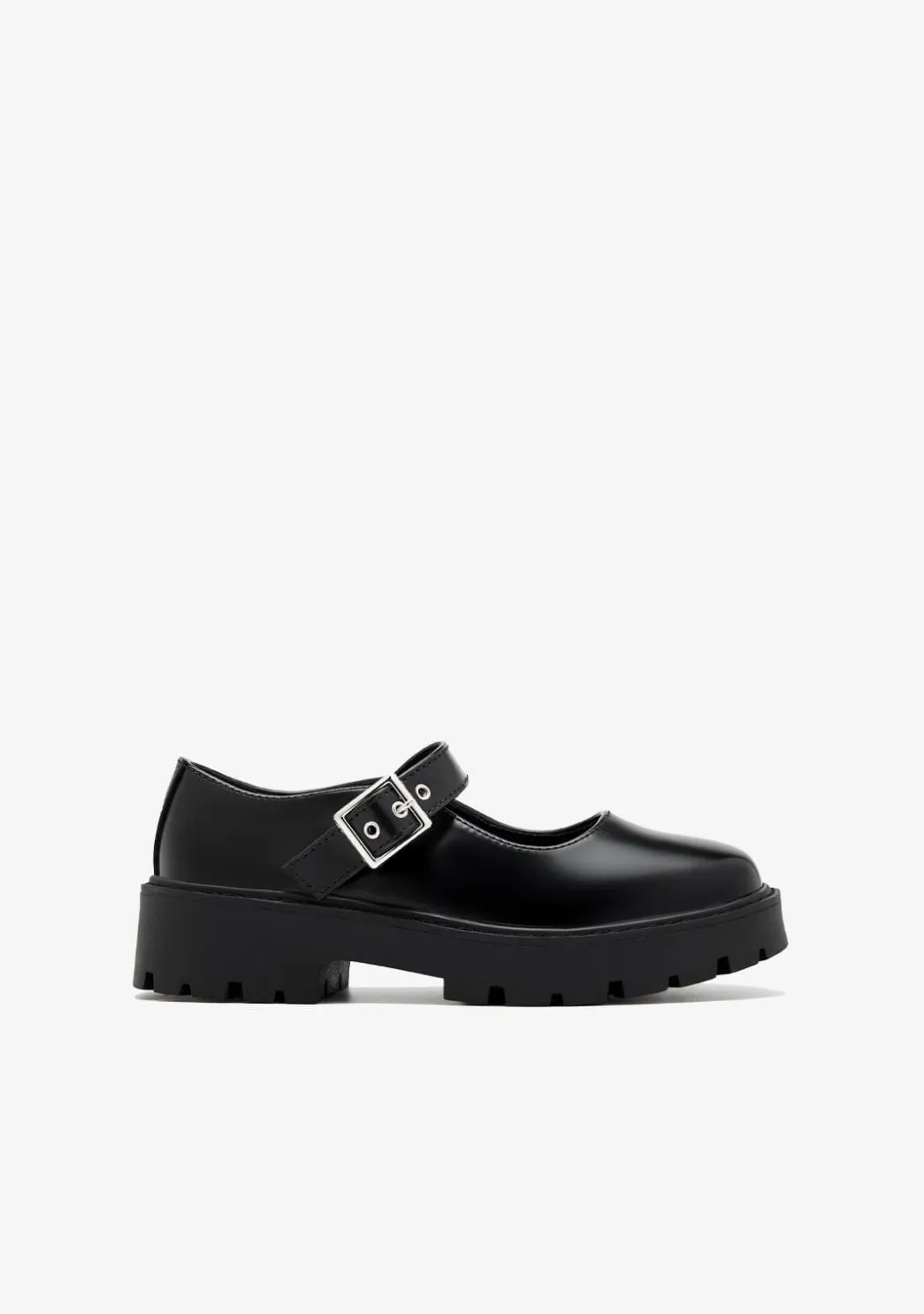 Best Mocasines Hebilla Negro B&W Zapatos|Bailarinas