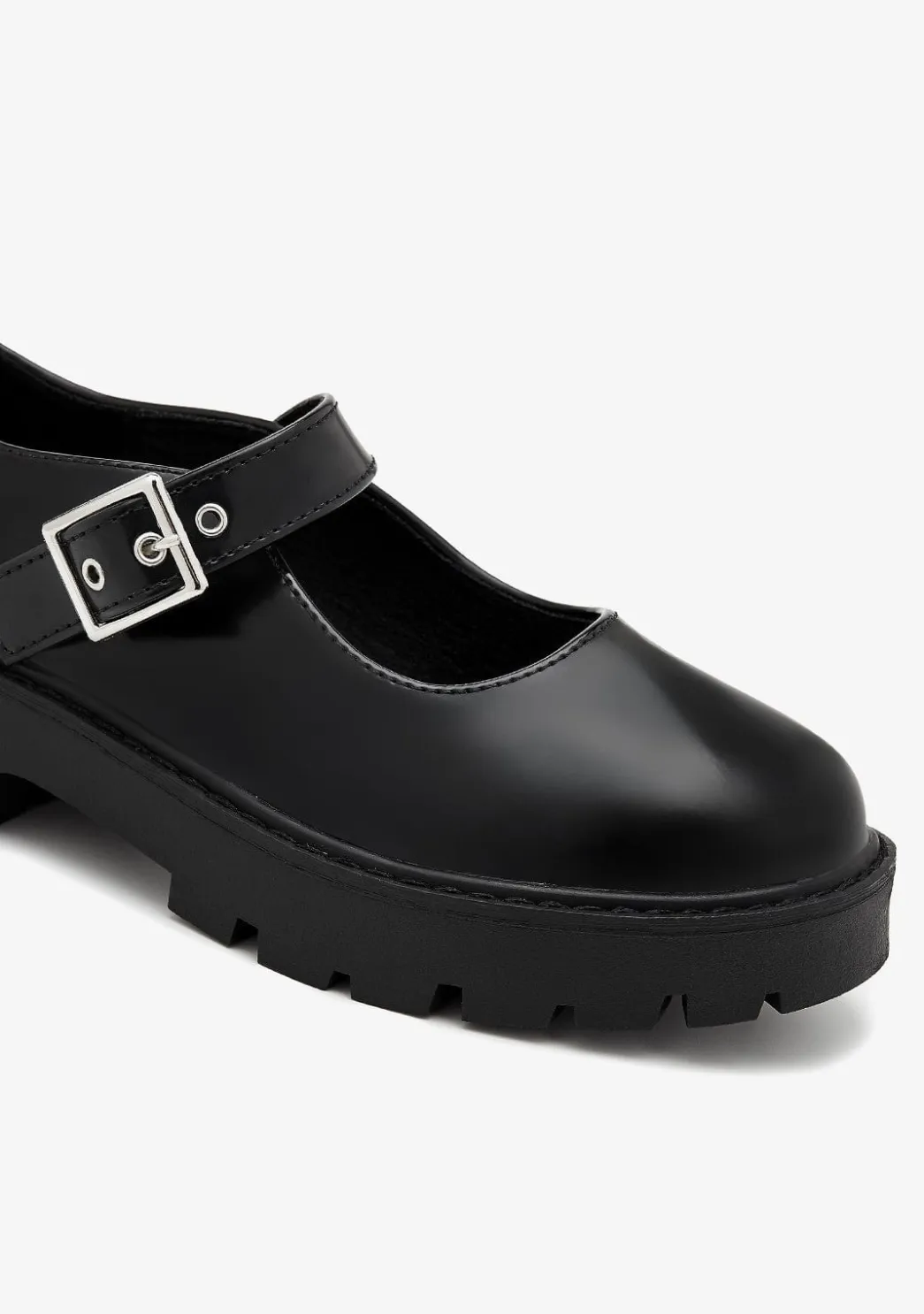 Best Mocasines Hebilla Negro B&W Zapatos|Bailarinas