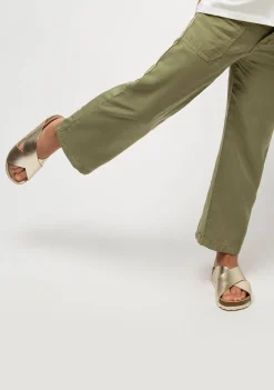 Sale Pantalones Culotte De Niña Kaki Pantalones Y Leggins