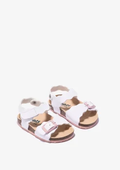 Shop Sandalias De Bebé Bio Charol Blanco Sandalias|Sandalias Bio