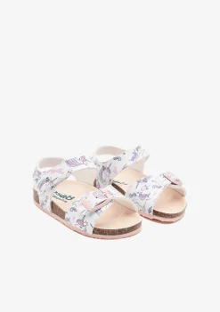 Flash Sale Sandalias De Bebé Bio Unicornios Blanco Sandalias|Sandalias Bio
