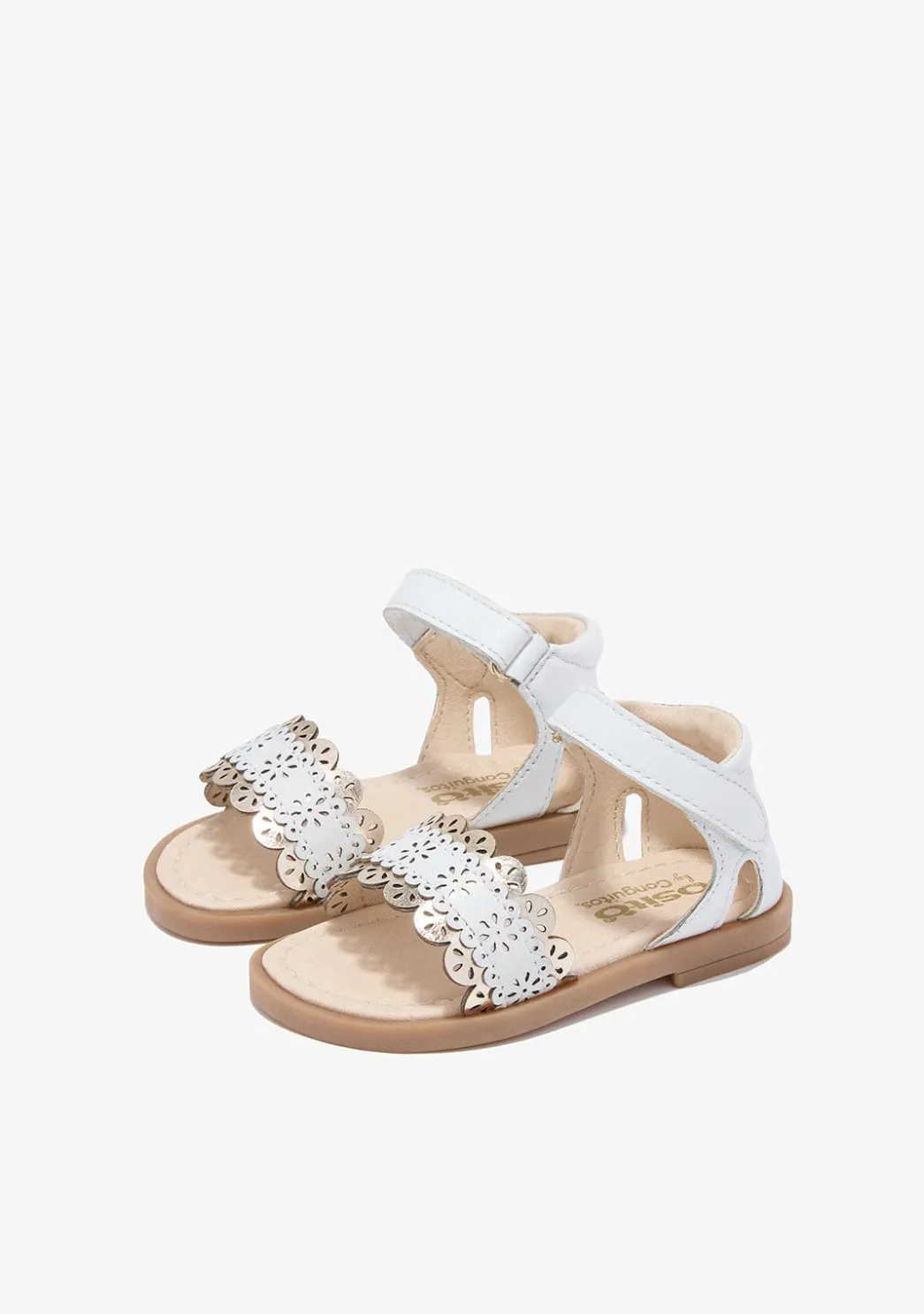 Shop Sandalias De Bebé Hebilla Blanco Sandalias|Sandalias