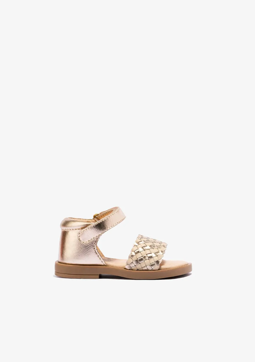Clearance Sandalias De Bebé Napa Oro Beige Sandalias|Zapatos De Ceremonia