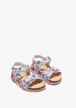 Cheap Sandalias De Niña Bio Flores Blanco Sandalias Bio|Sandalias