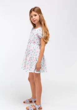 Cheap Sandalias De Niña Bio Flores Blanco Sandalias Bio|Sandalias