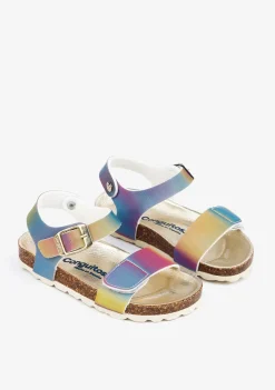 Best Sandalias De Niña Bio Iridiscente Multicolor Sandalias Bio|Sandalias