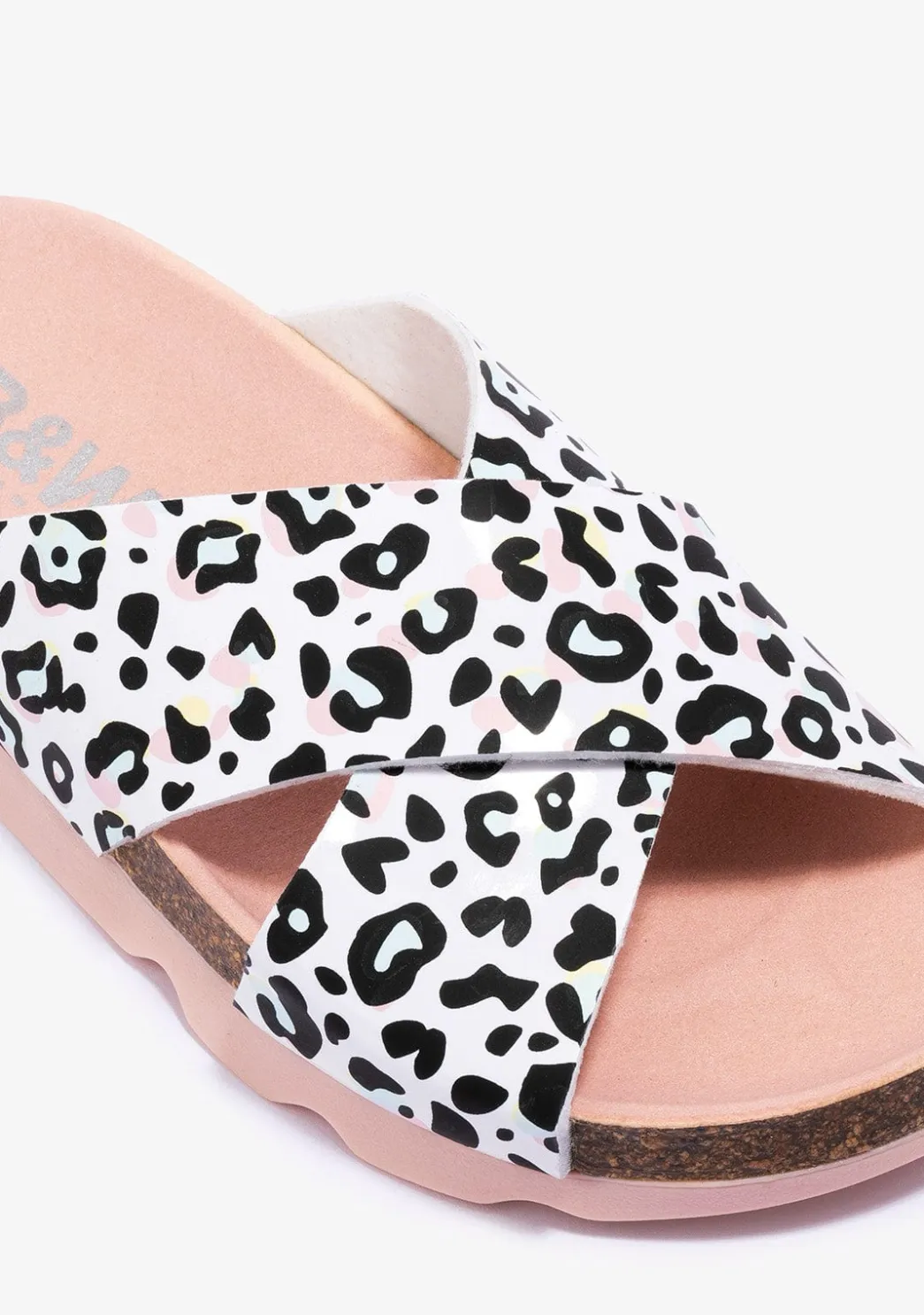 Shop Sandalias De Niña Bio Multicolor Leopardo B&W Sandalias|Sandalias Bio