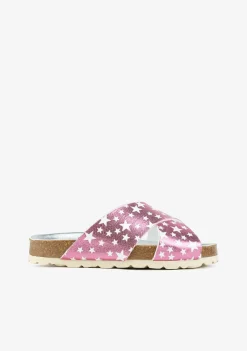 Best Sandalias De Niña Bio Rosa Estrellas Sandalias Bio|Sandalias