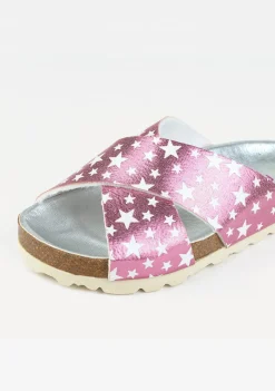 Best Sandalias De Niña Bio Rosa Estrellas Sandalias Bio|Sandalias