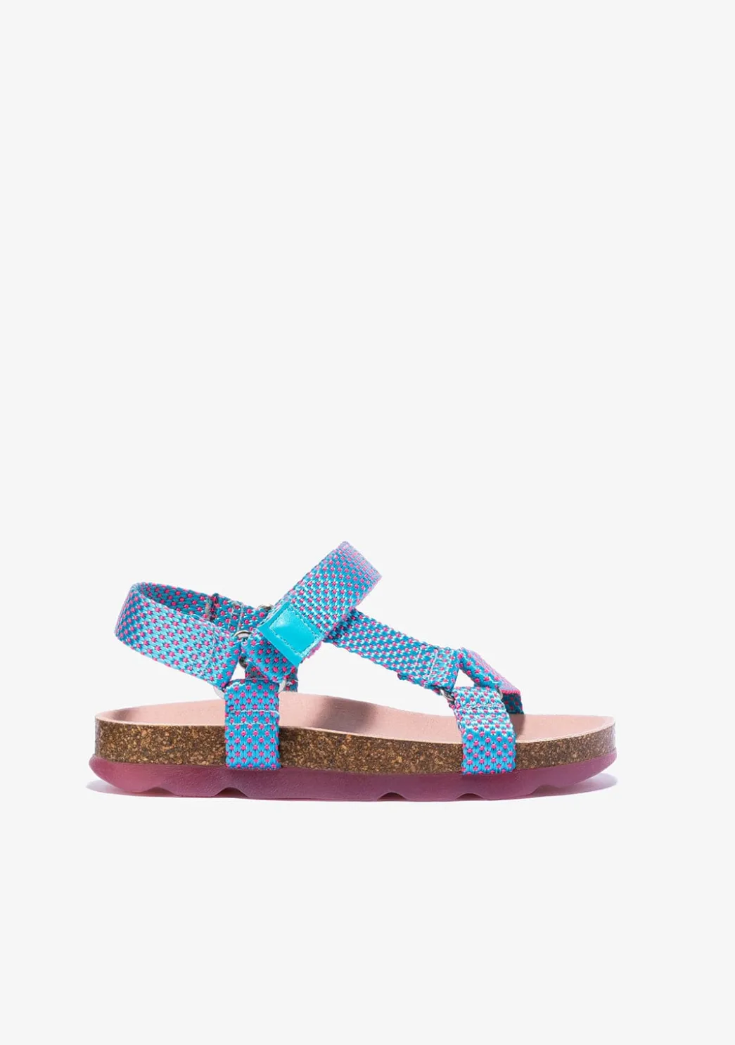 Flash Sale Sandalias De Niña Bio Turquesa Fucsia B&W Sandalias|Sandalias Bio