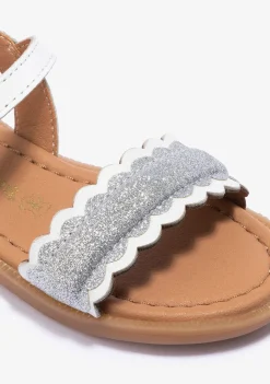 Online Sandalias De Niña Hebilla Napa Blanco Sandalias|Zapatos De Ceremonia