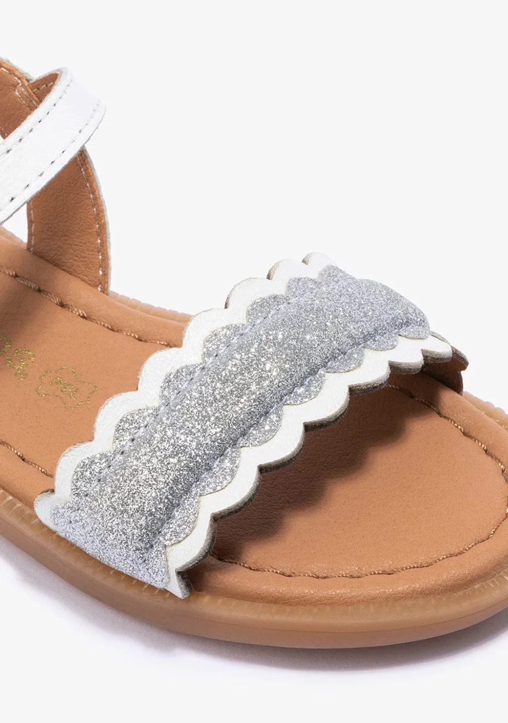 Online Sandalias De Niña Hebilla Napa Blanco Sandalias|Zapatos De Ceremonia