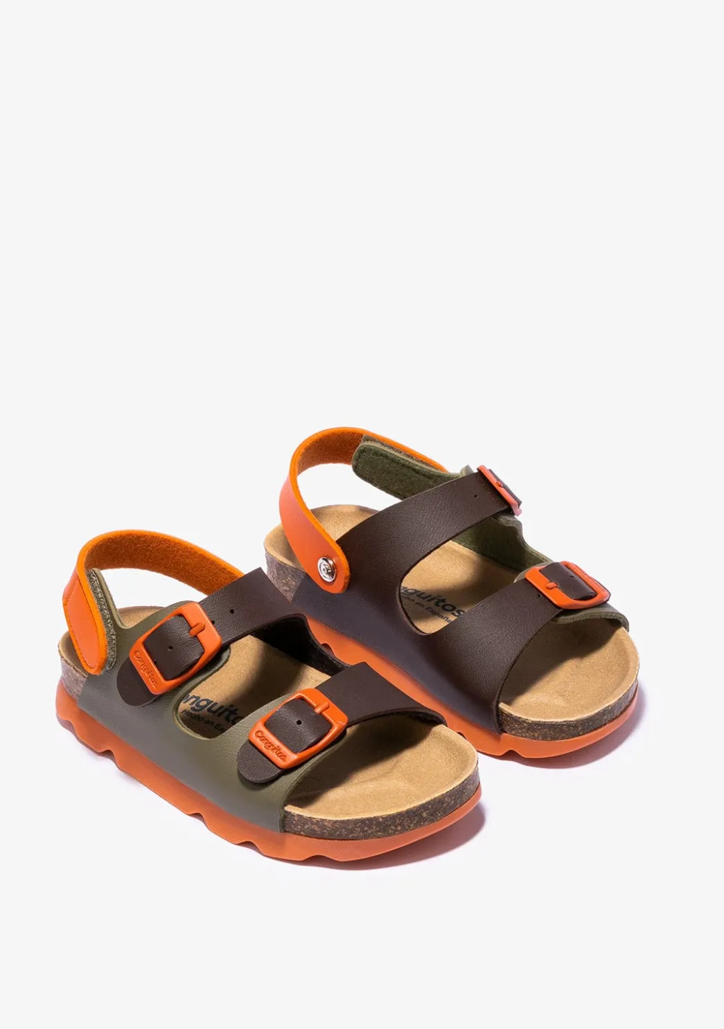Best Sale Sandalias De Niño Bio Kaki Multicolor Sandalias|Sandalias Bio