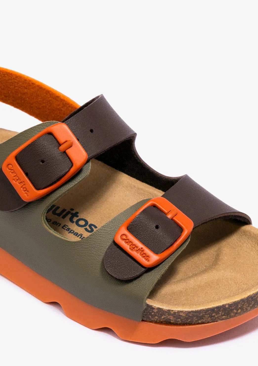 Best Sale Sandalias De Niño Bio Kaki Multicolor Sandalias|Sandalias Bio