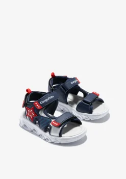 Store Sandalias Deportivas Con Luces Marino Sandalias|Sandalias