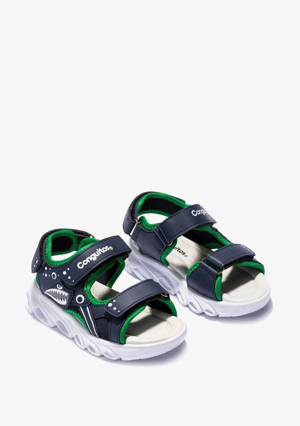 Shop Sandalias Deportivas Unisex Con Luz Azul Sandalias|Zapatillas Con Luces