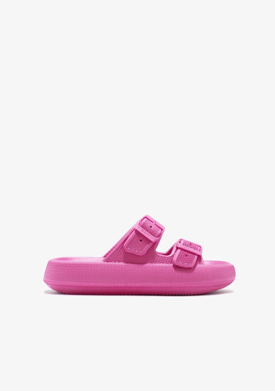 Store Sandalias Doble Hebilla Bio Fucsia Sandalias|Sandalias