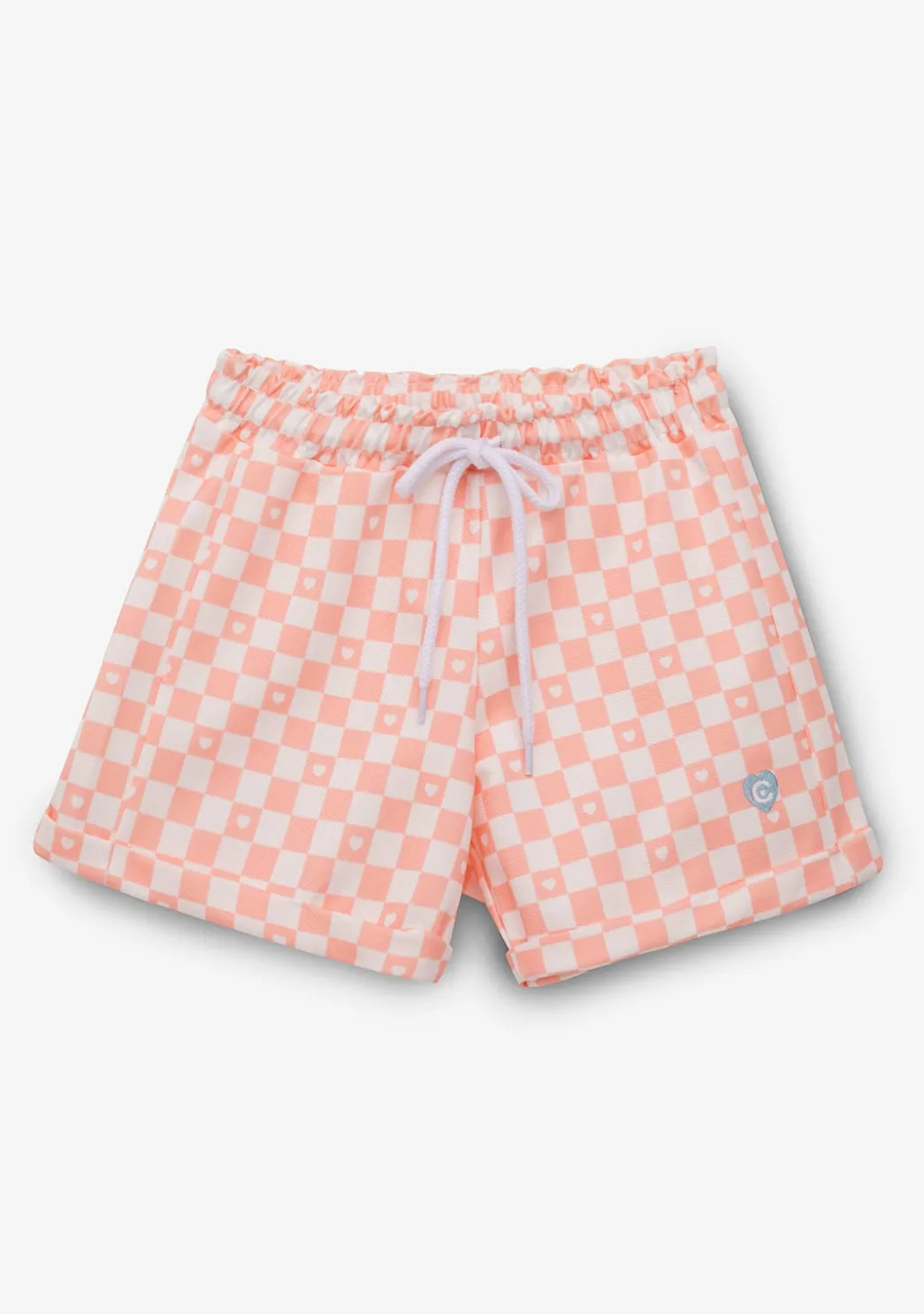 Best Short Niña Cuadros Naranja Shorts