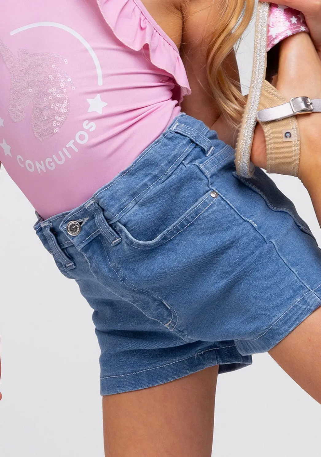 Store Shorts Denim De Niña Shorts