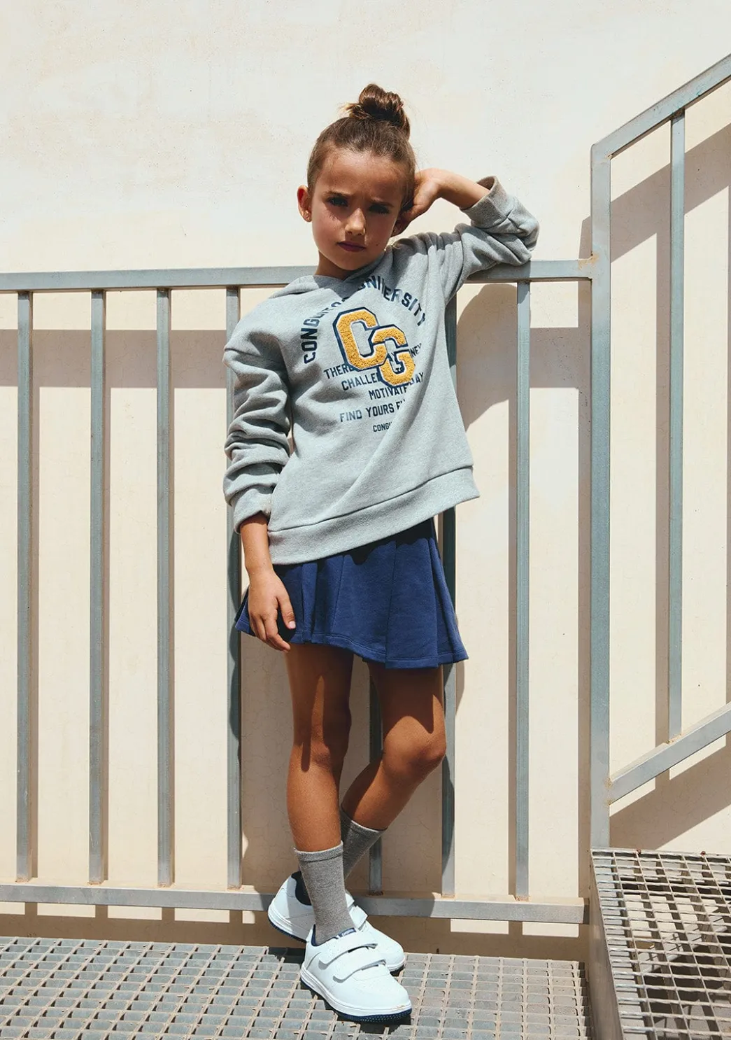 Hot Sudadera Universidad Gris Sudaderas