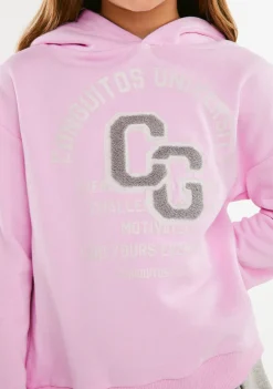 Clearance Sudadera Universidad Rosa Sudaderas