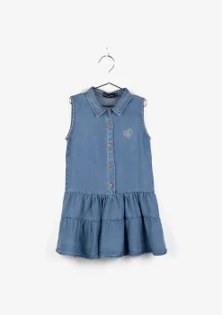 Store Vestido Camisero De Niña Denim Vestidos De Verano|Vestidos