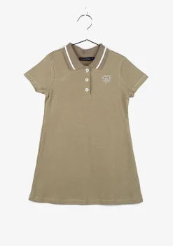 Cheap Vestido De Niña Polo Kaki Vestidos De Verano|Vestidos