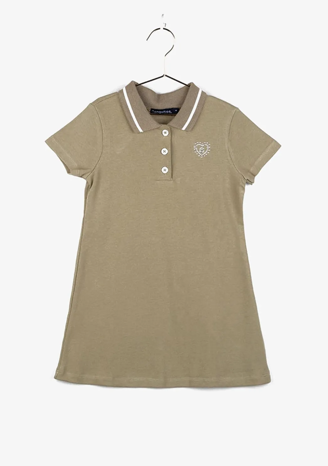 Cheap Vestido De Niña Polo Kaki Vestidos De Verano|Vestidos