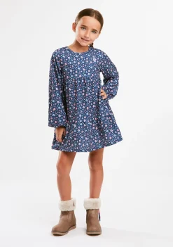 Discount Vestido Estampado Flores Marino Vestidos