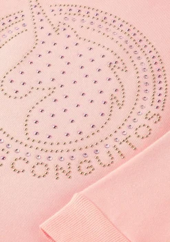 Shop Vestido Sudadera De Niña Strass Unicornio Rosa Vestidos Sudadera|Vestidos