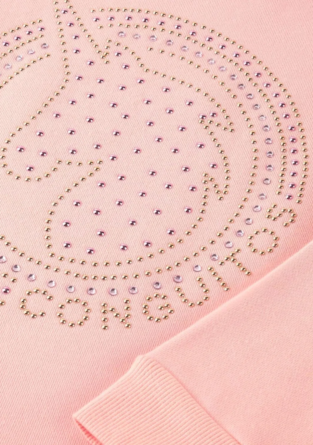 Shop Vestido Sudadera De Niña Strass Unicornio Rosa Vestidos Sudadera|Vestidos