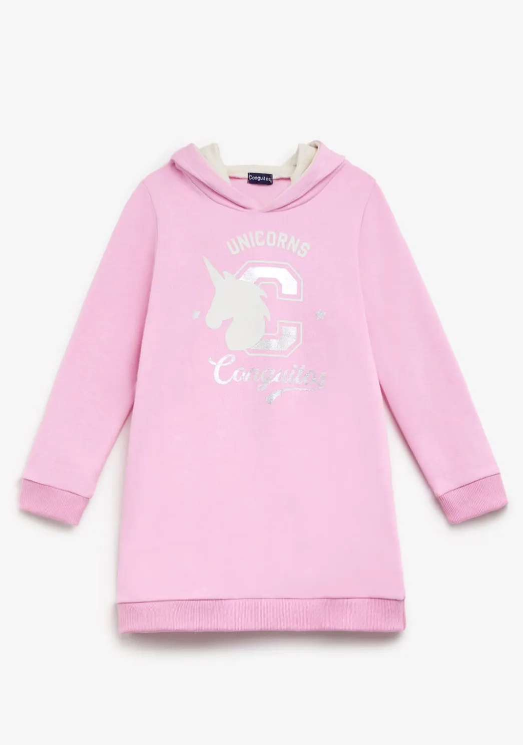 New Vestido Sudadera Unicornio Rosa Vestidos Sudadera|Vestidos