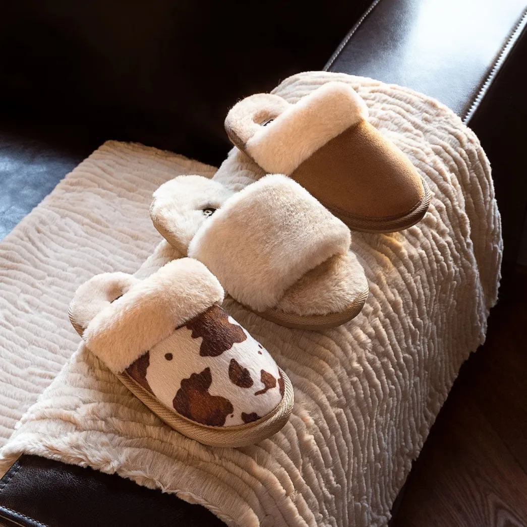 Sale Zapatilla De Casa Con Punta Abierta Beige Zapatillas De Casa|Zapatillas De Casa