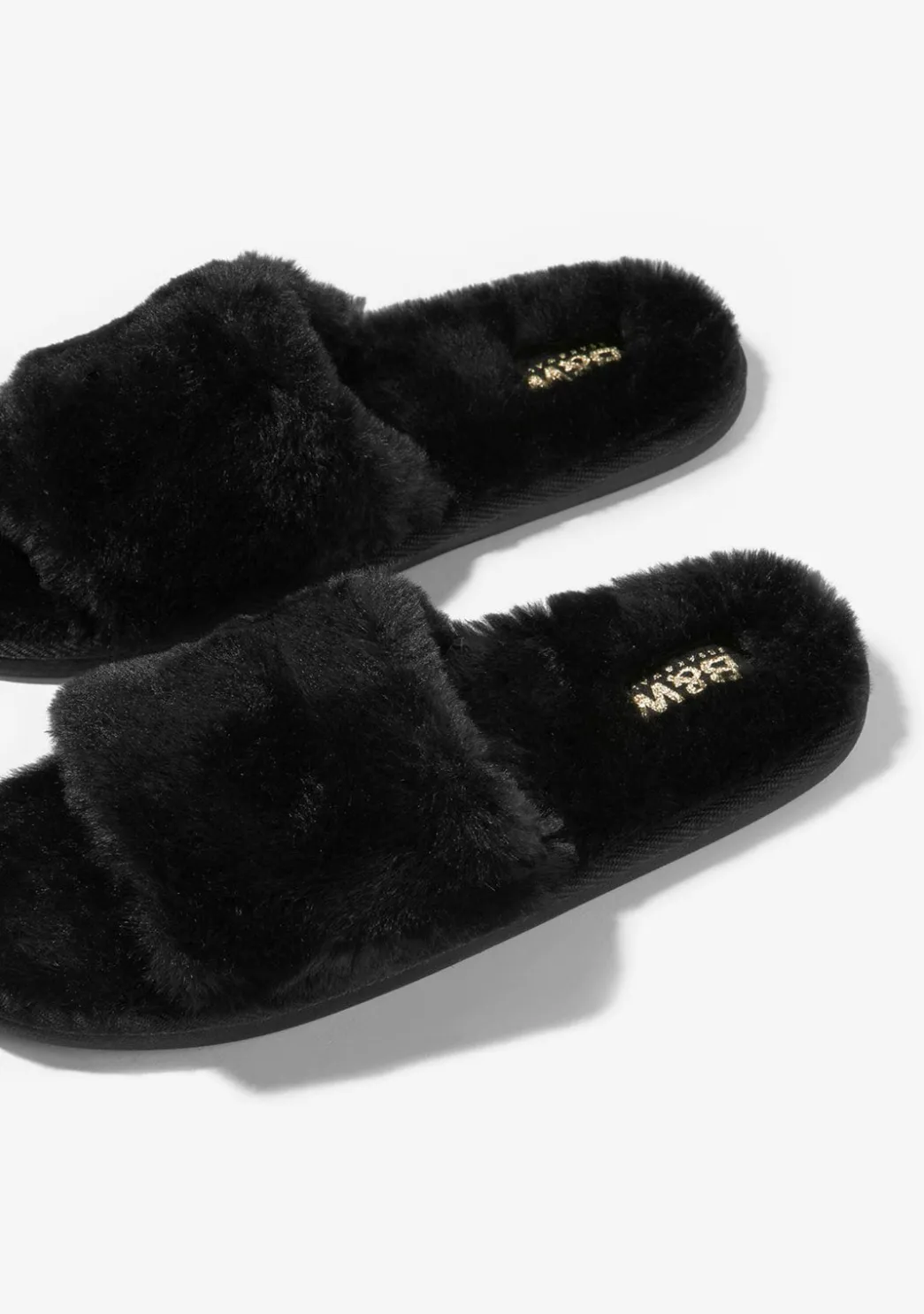 Best Zapatilla De Casa Con Punta Abierta Negro Zapatillas De Casa|Zapatillas De Casa
