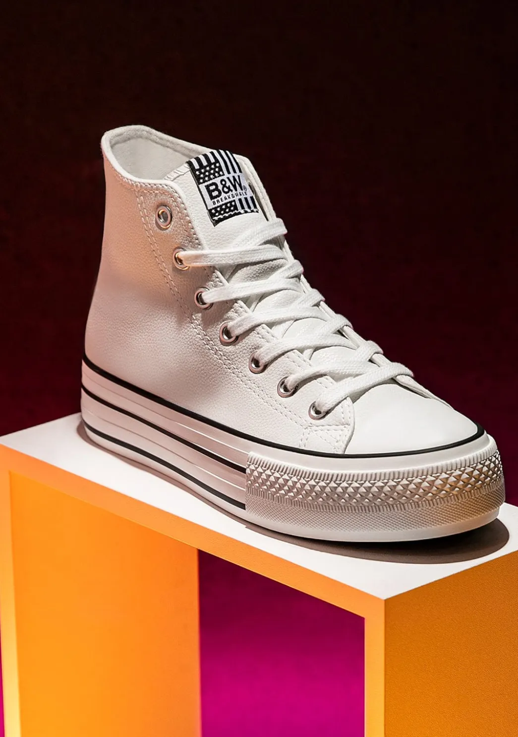 Best Zapatillas Abotinadas Plataforma Blanco Zapatillas