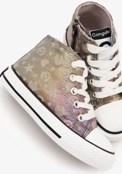 Discount Zapatillas Altas Brillo En La Oscuridad Multicolor Zapatillas|Zapatillas