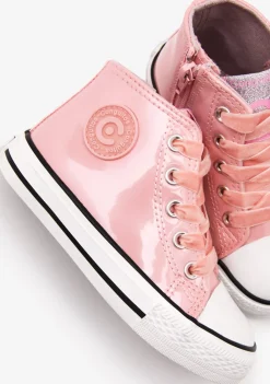 Online Zapatillas Altas Charol Rosa Zapatillas|Zapatillas