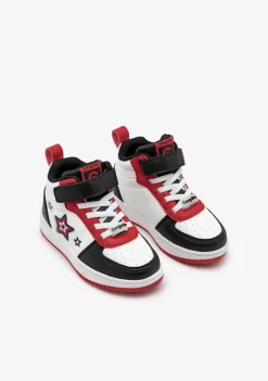Online Zapatillas Altas Con Luces Estrellas Negro Zapatillas Con Luces|Zapatillas