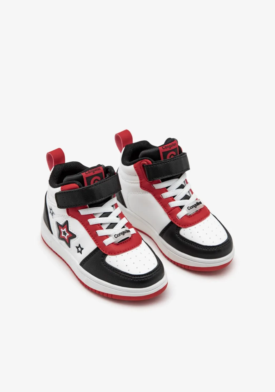 Online Zapatillas Altas Con Luces Estrellas Negro Zapatillas Con Luces|Zapatillas