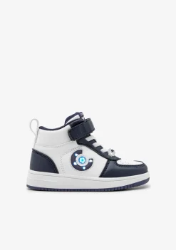 Best Sale Zapatillas Altas Con Luces Logo Marino Zapatillas Con Luces|Zapatillas