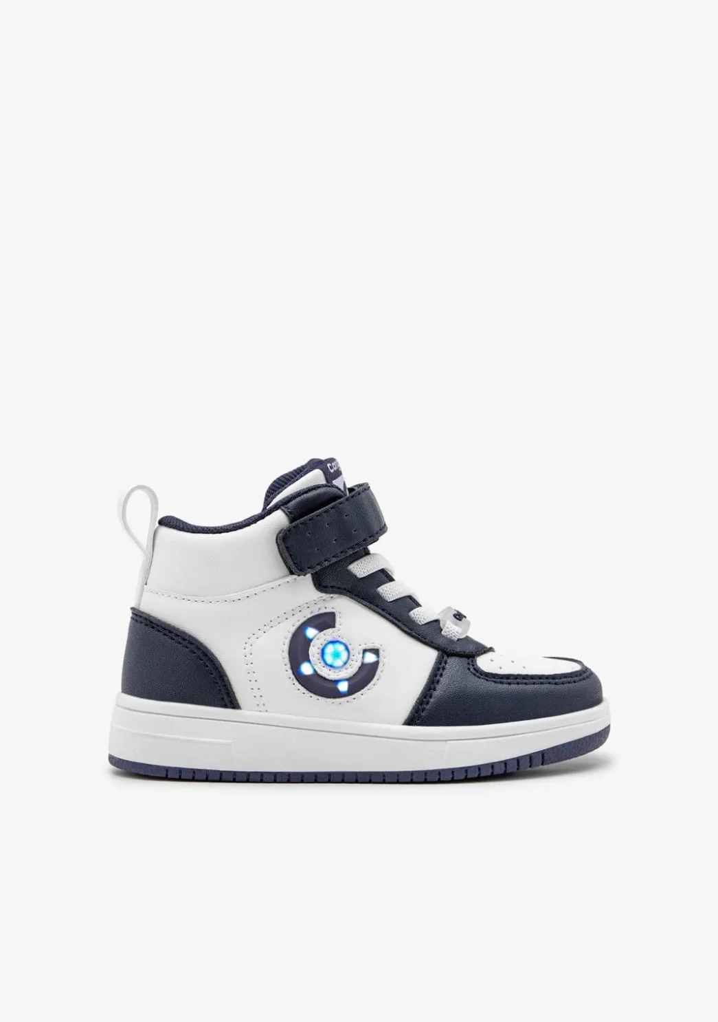 Best Sale Zapatillas Altas Con Luces Logo Marino Zapatillas Con Luces|Zapatillas