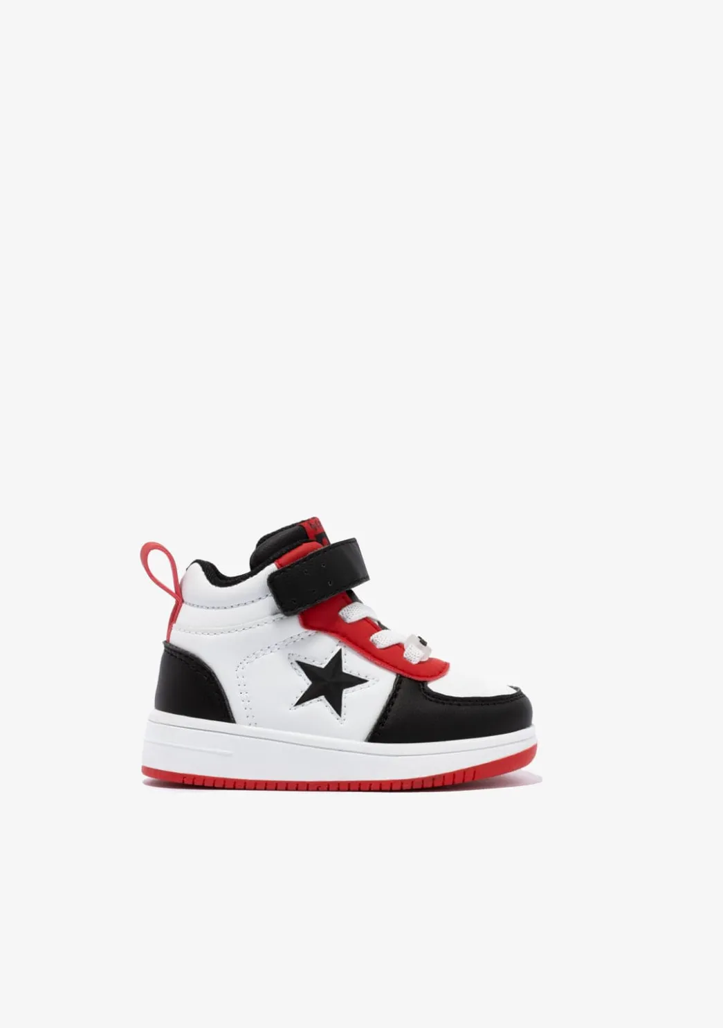 Discount Zapatillas Altas De Bebé Con Luz Estrella Negro Zapatillas|Zapatillas Con Luces