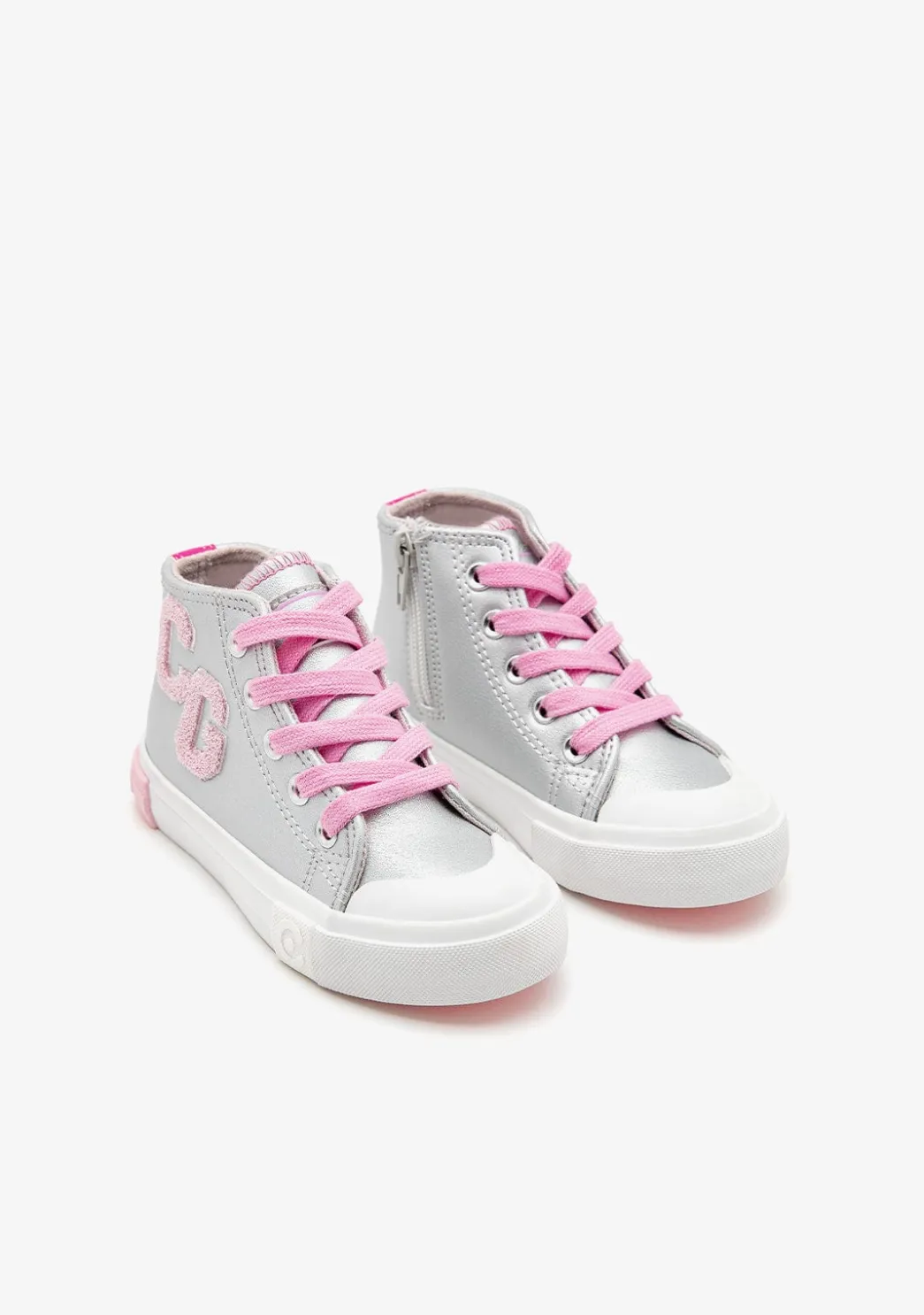 Best Zapatillas Altas Letras Plata Zapatillas|Zapatillas