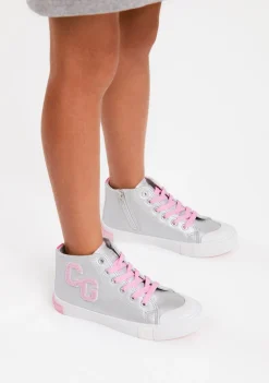 Best Zapatillas Altas Letras Plata Zapatillas|Zapatillas