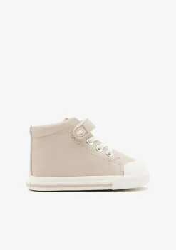 Sale Zapatillas Altas Respetuosas Beige Zapatillas|Primeros Pasos - Respetuoso